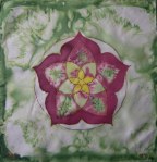 Energiebild Venusblume rot-grün