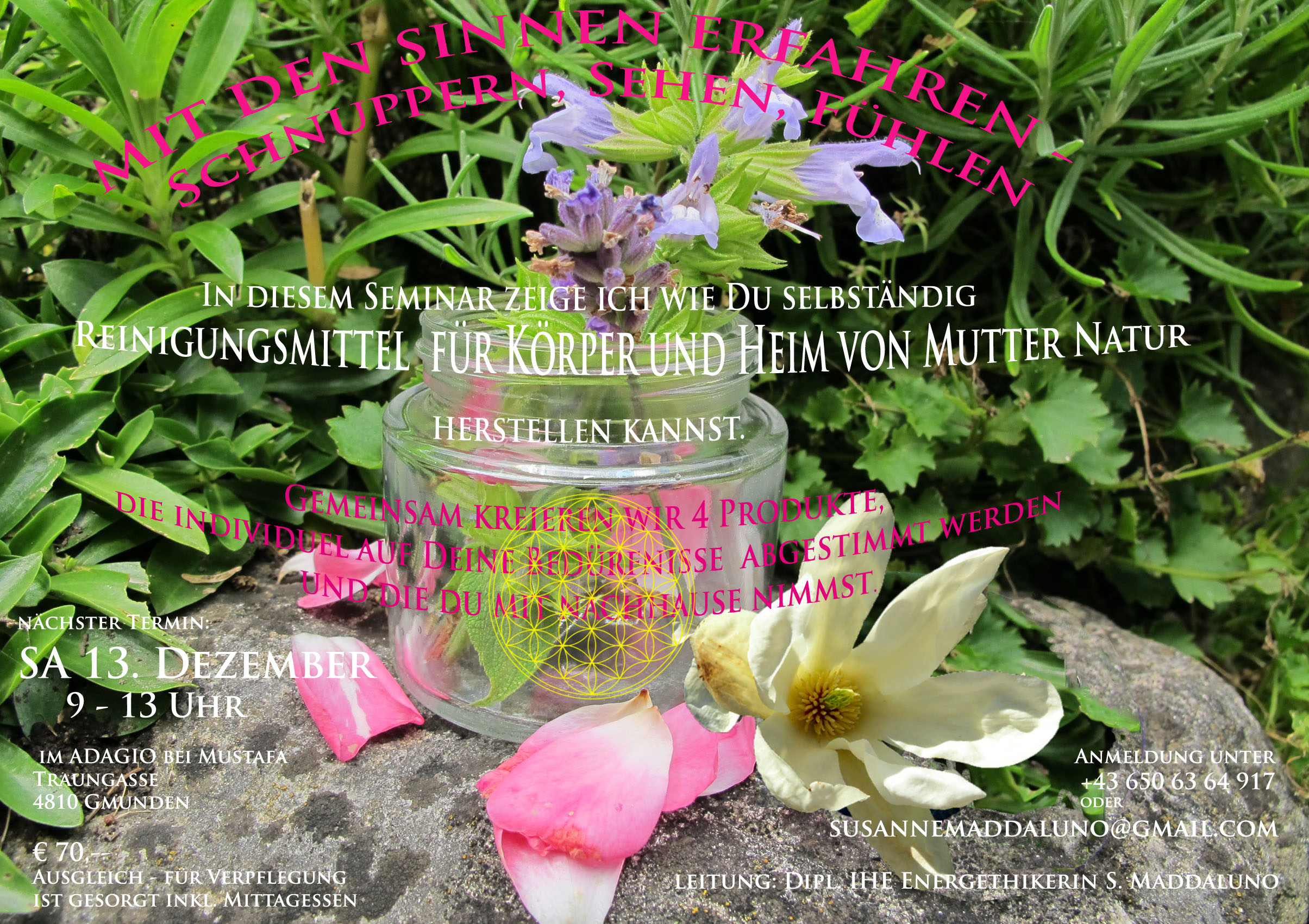 Kosmetikseminar Flyer Mustafa